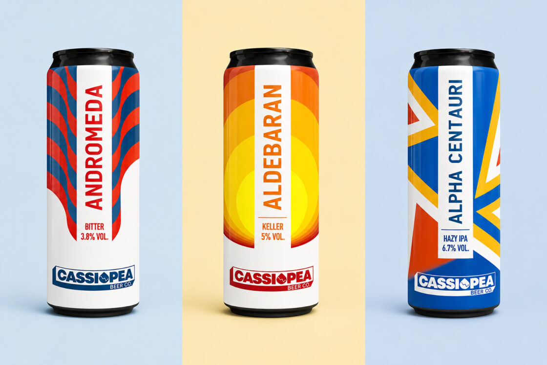 Etichette Cassiopea Beer Co